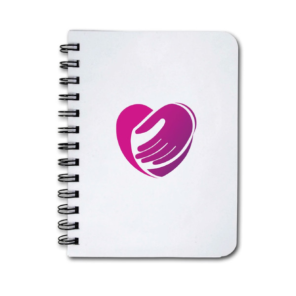 5" x 7" Spiral Bound Journal with IITF Heart Symbol