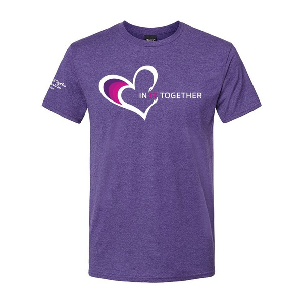 Unisex 2024 Limited Edition In it Together Heart & Hands Crew Neck Tee