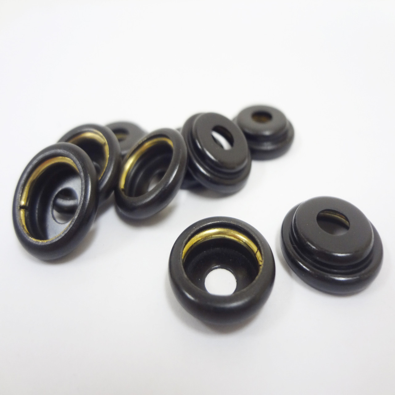 Military Black (Dull) Snap Fastener Socket