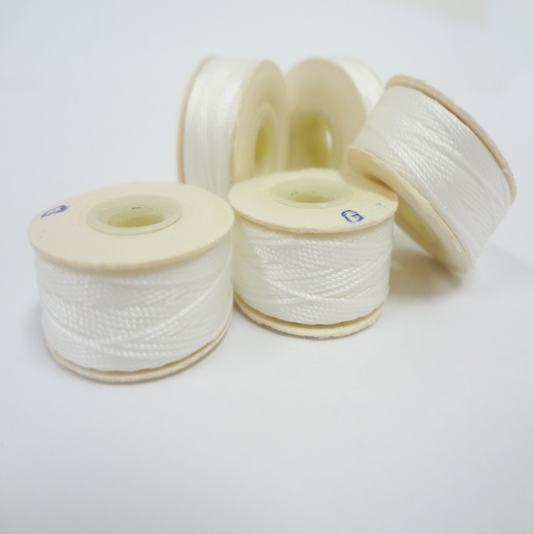 Sunguard 92 Bonded Polyester Thread - White - Style G Bobbins