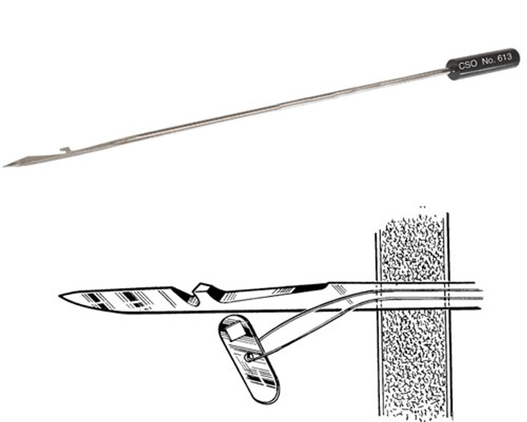 CS Osborne #613 Tufting Needle - 12 inch