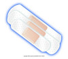 Invacare® 45pc Adhesive Clear Bandage Assortment ISG20G3281CS