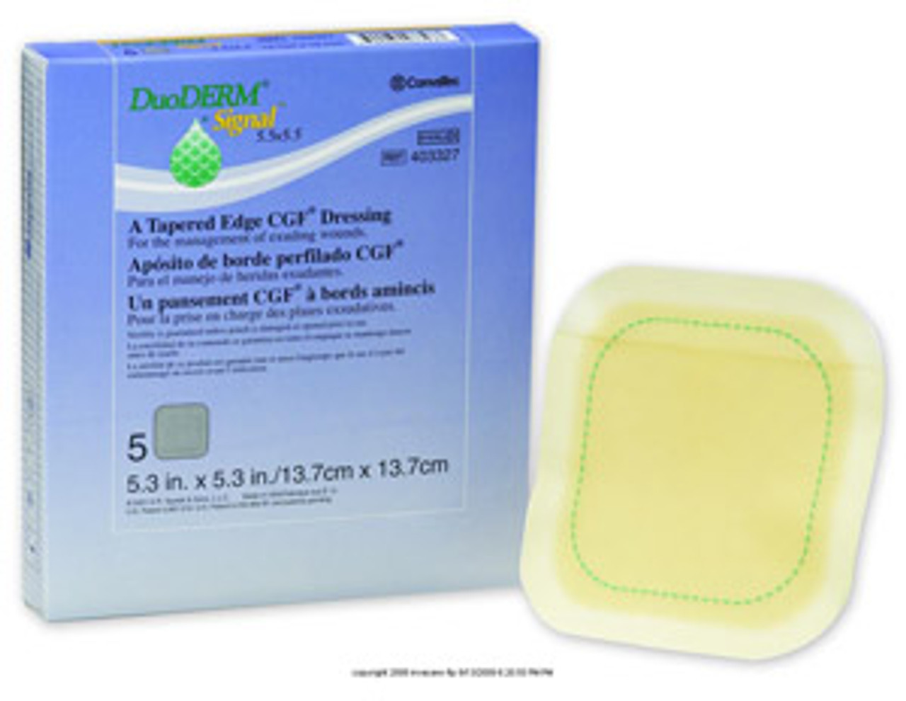 DuoDerm® Signal™ SQB410510BX DuoDerm® Signal™ SQB410510BX