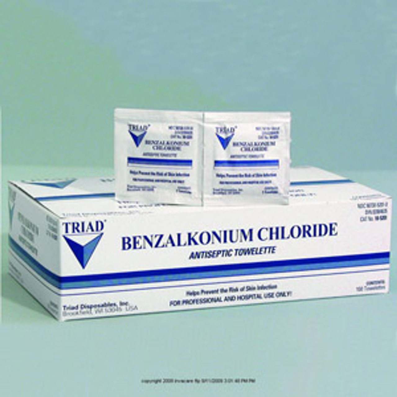 Benzalkonium Chloride Towelettes TRI105201CS