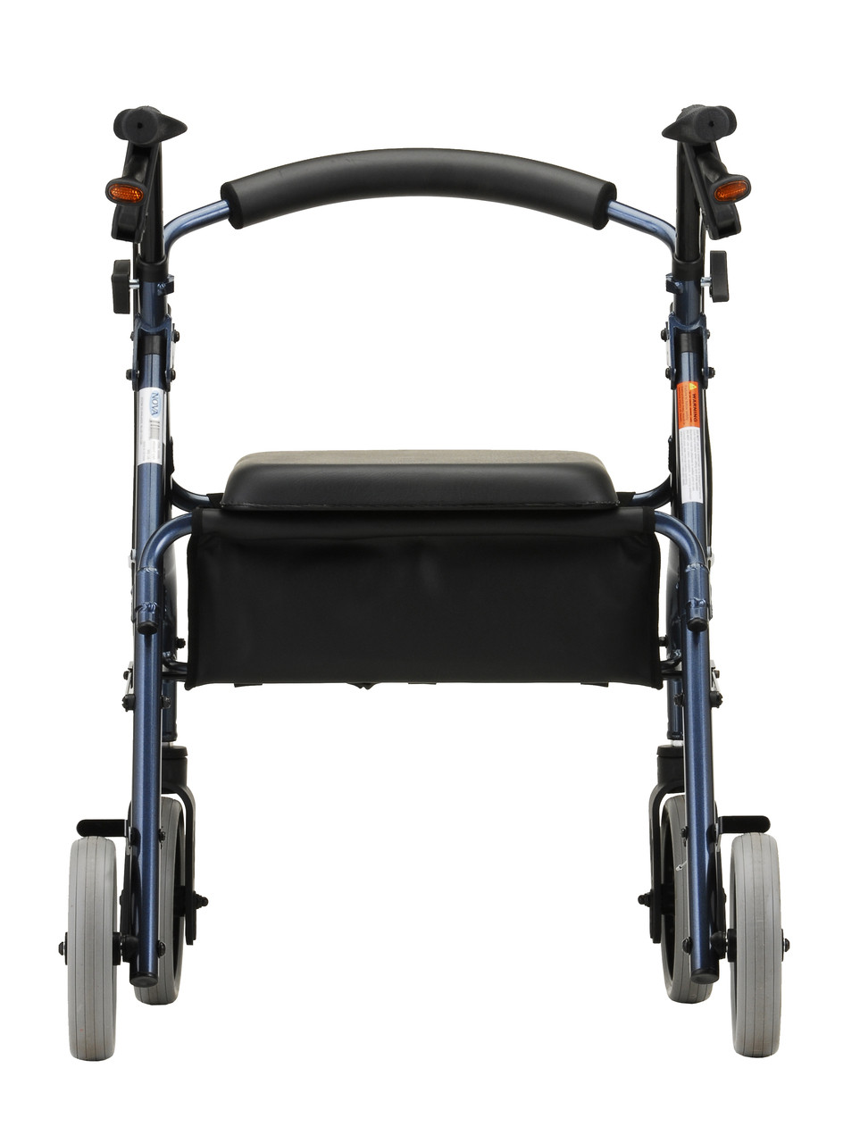 Nova Zoom Rolling Walker / Rollator with Seat & Brakes