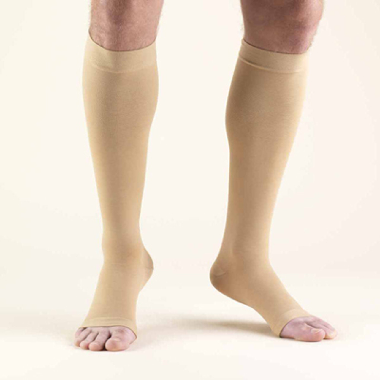 20-30 Knee High - Open Toe - Compression Stockings