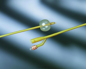 Bard® Silicone Elastomer Coated Latex Catheter - Sterile BRD265722EA