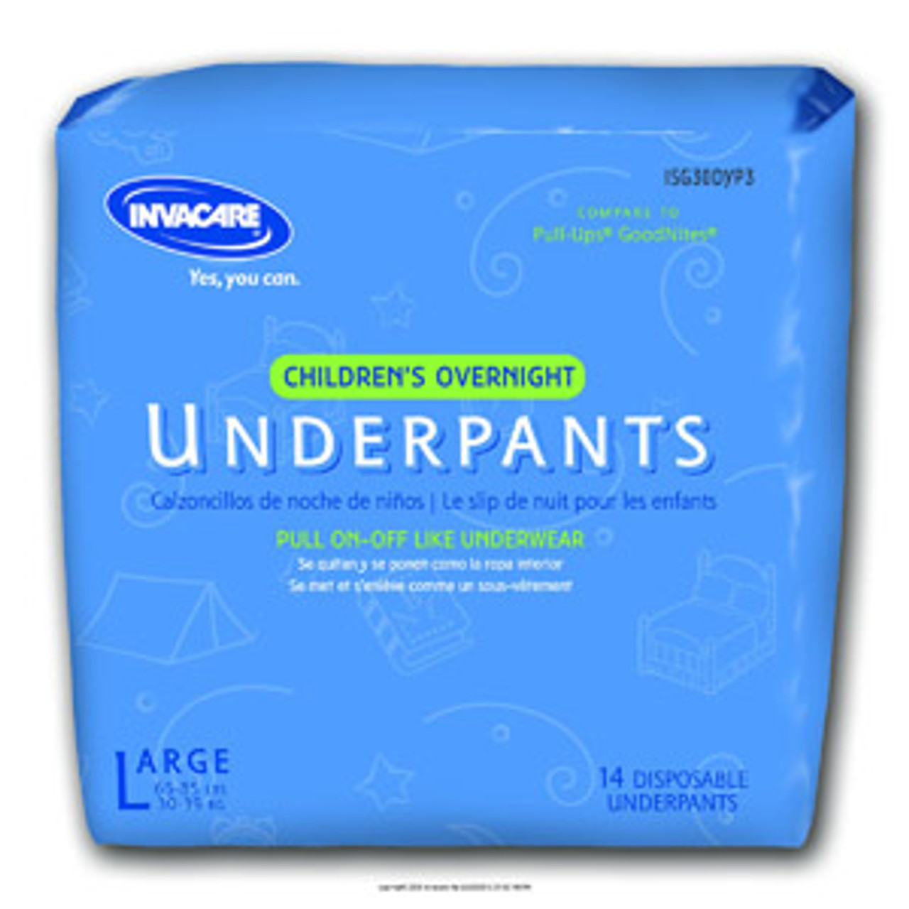 Invacare® Overnight Youth Underpants