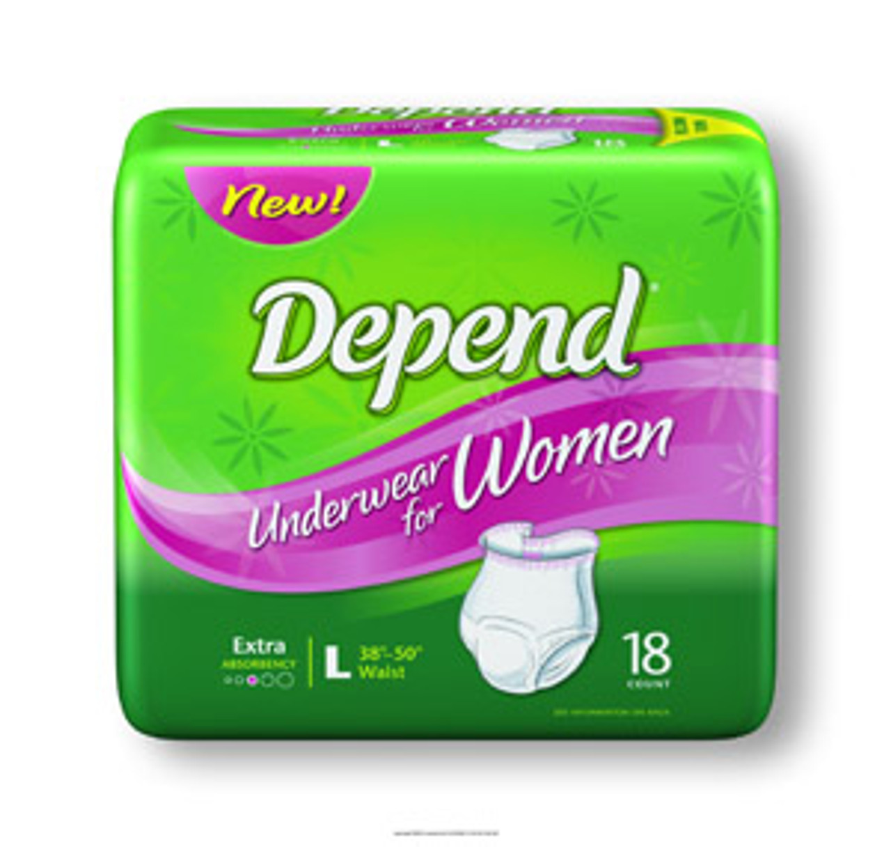 Depends Protective Underwear for Women and Men KBC19761CS