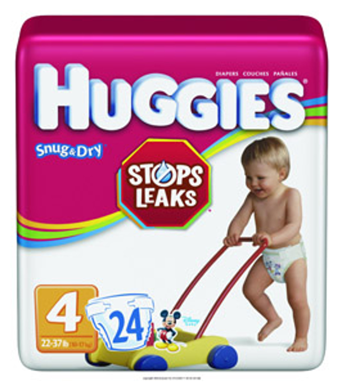 Huggies® Snug & Dry Disposable Diapers KBC52124PK