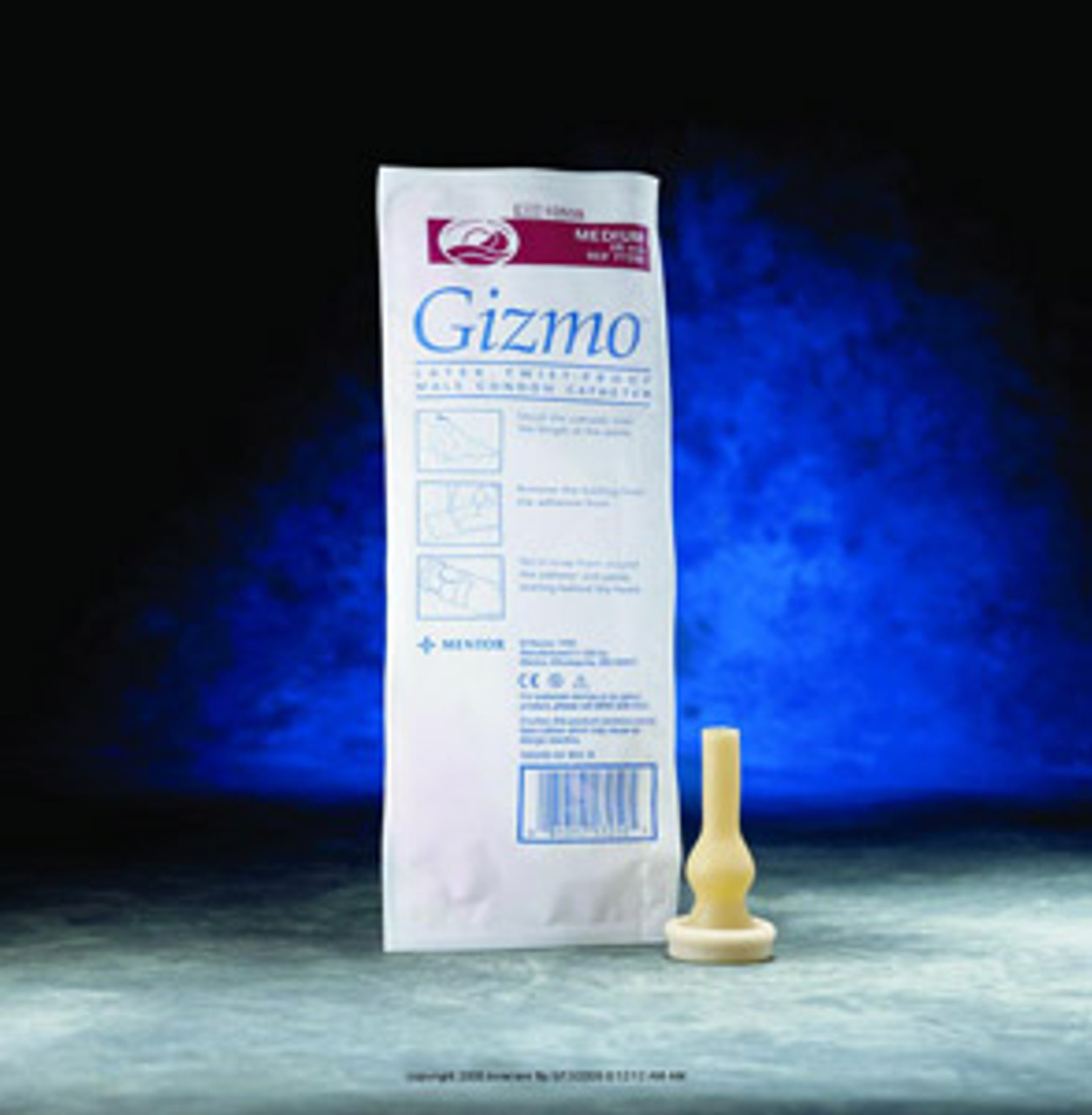 Gizmo&trade; Male External Catheter MEN7250ABX