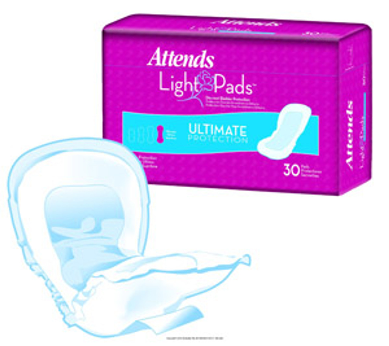 Attends Lt Pads Ultimate PNGLP0600CS