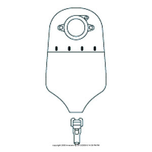 SUR-FIT Natura® Standard Urostomy Pouch SQB401542BX