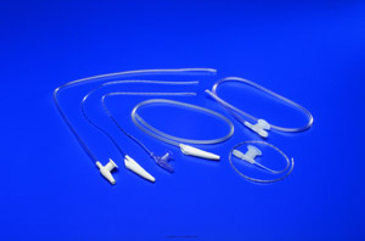 Straight Packed Suction Catheters with SAFE-T-VAC Valve