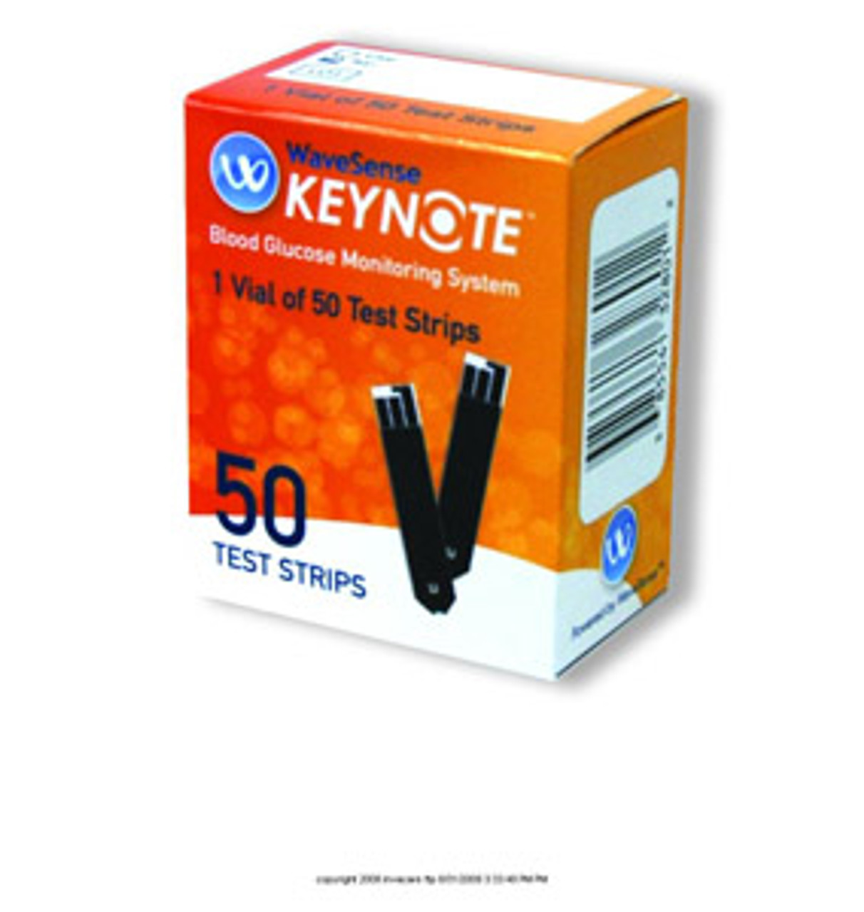 Wavesense Keynote&trade; Test Strips