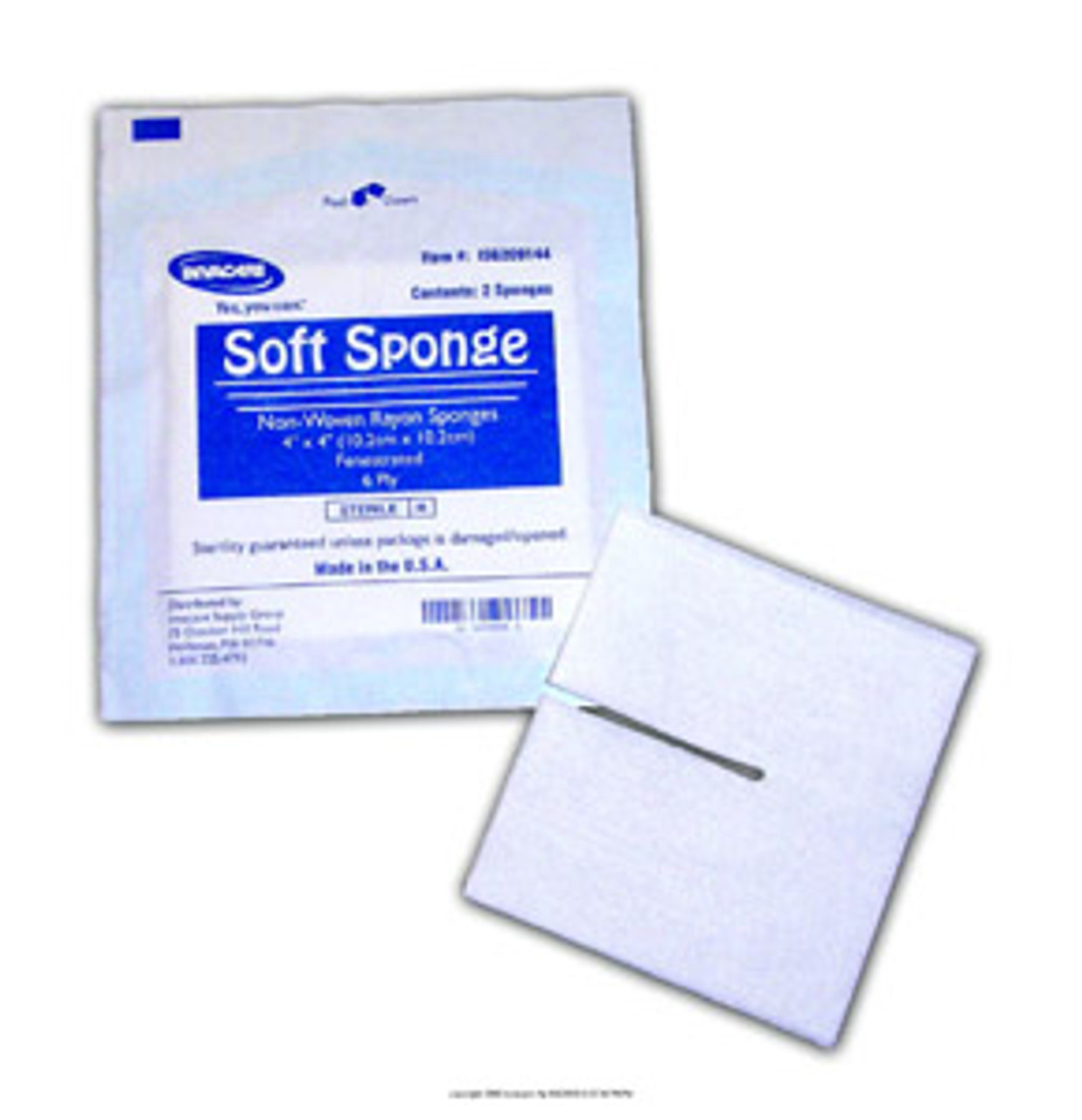 Invacare® Soft Sponge Fenestrated ISG208022EA