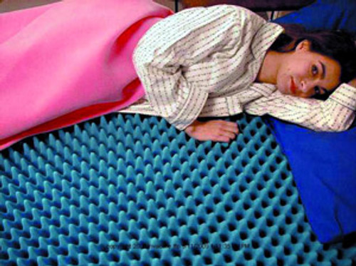 Environmentally Friendly Convoluted Mattress Overlays VALVM9102EA