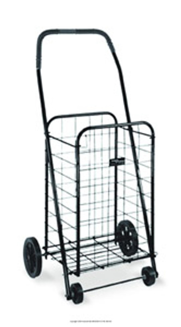 Folding Shopping Cart in Black
