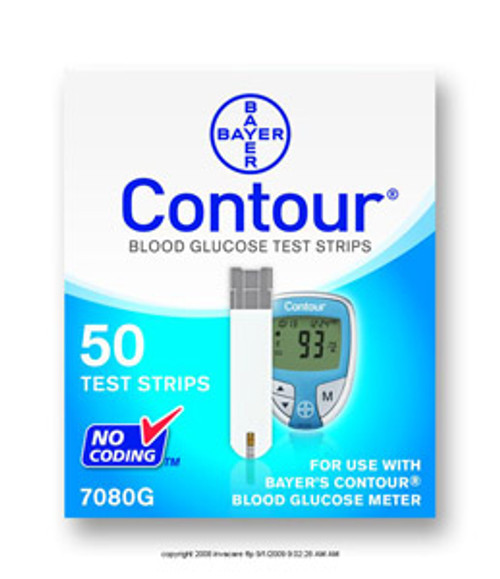 Bayer's Contour&trade; Blood Glucose Test Strips