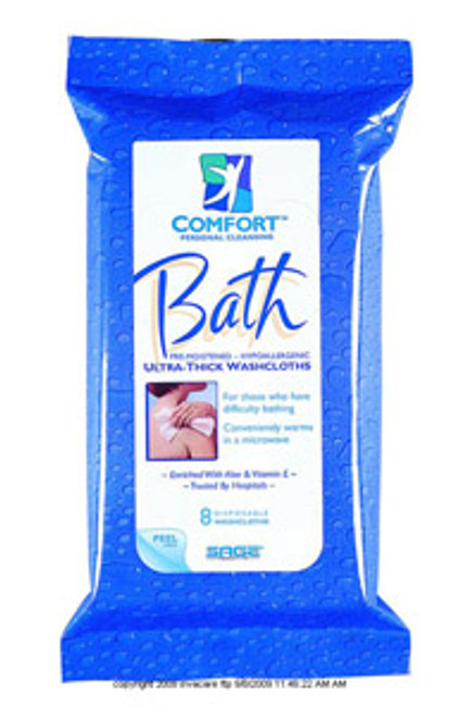 Comfort Bath&trade; Cleansing System 8PK