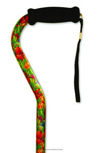 Offset Handle Aluminum Cane MNT10912EA