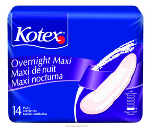 Kotex® Overnight Maxi Pads