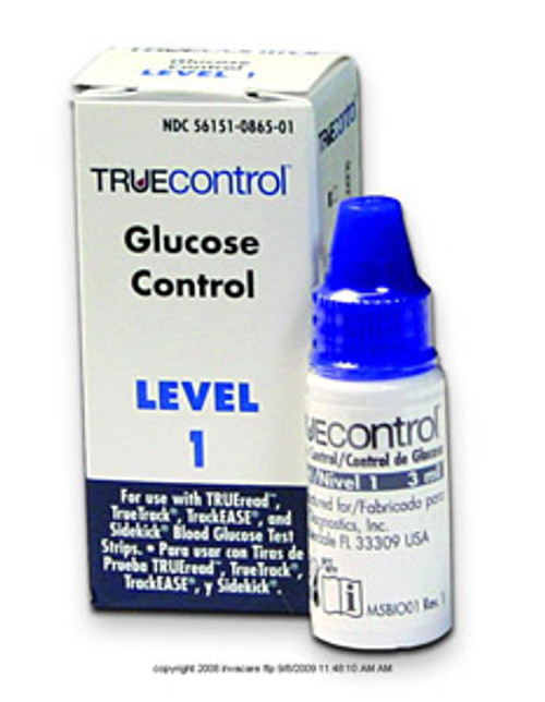 TRUEcontrol&trade; Glucose Control Solution
