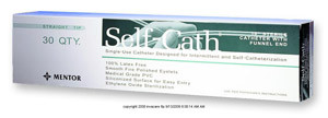 Self-Cath® Straight Tipped - Sterile MEN410BX