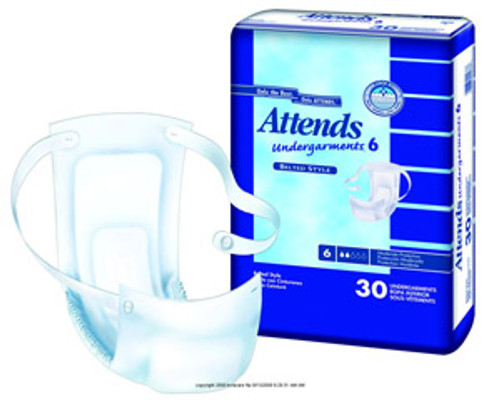 ATTENDS® Undergarments&trade; 6 Belted Style