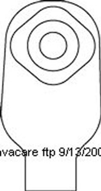 ActiveLife® One Piece Drainable Pre-Cut Pouch with Stomahesive® Skin Barrier SQB125335BX