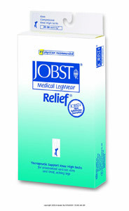 Relief®Therapeutic Knee High Support Stockings, 20 - 30 mmHg JOB114622EA