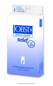 Relief® Therapeutic Knee High Support Stockings, 30-40 mmHg