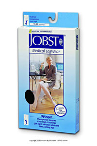 Opaque Knee High Small Stocking, 15 - 20 mmHG -SP