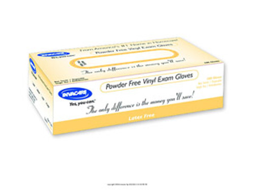Invacare® Powder-free Vinyl Exam Gloves ISG421VF3BX