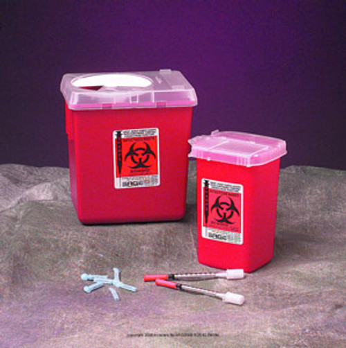 SharpSafety&trade; Autodrop Philebotomy Container