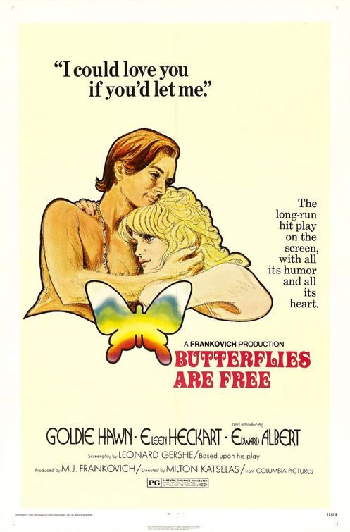 Butterflies Are Free (1972) Goldie Hawn DVD