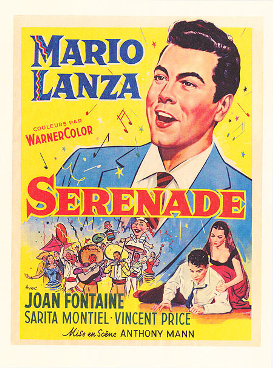 Serenade 1956 Mario Lanza DVD