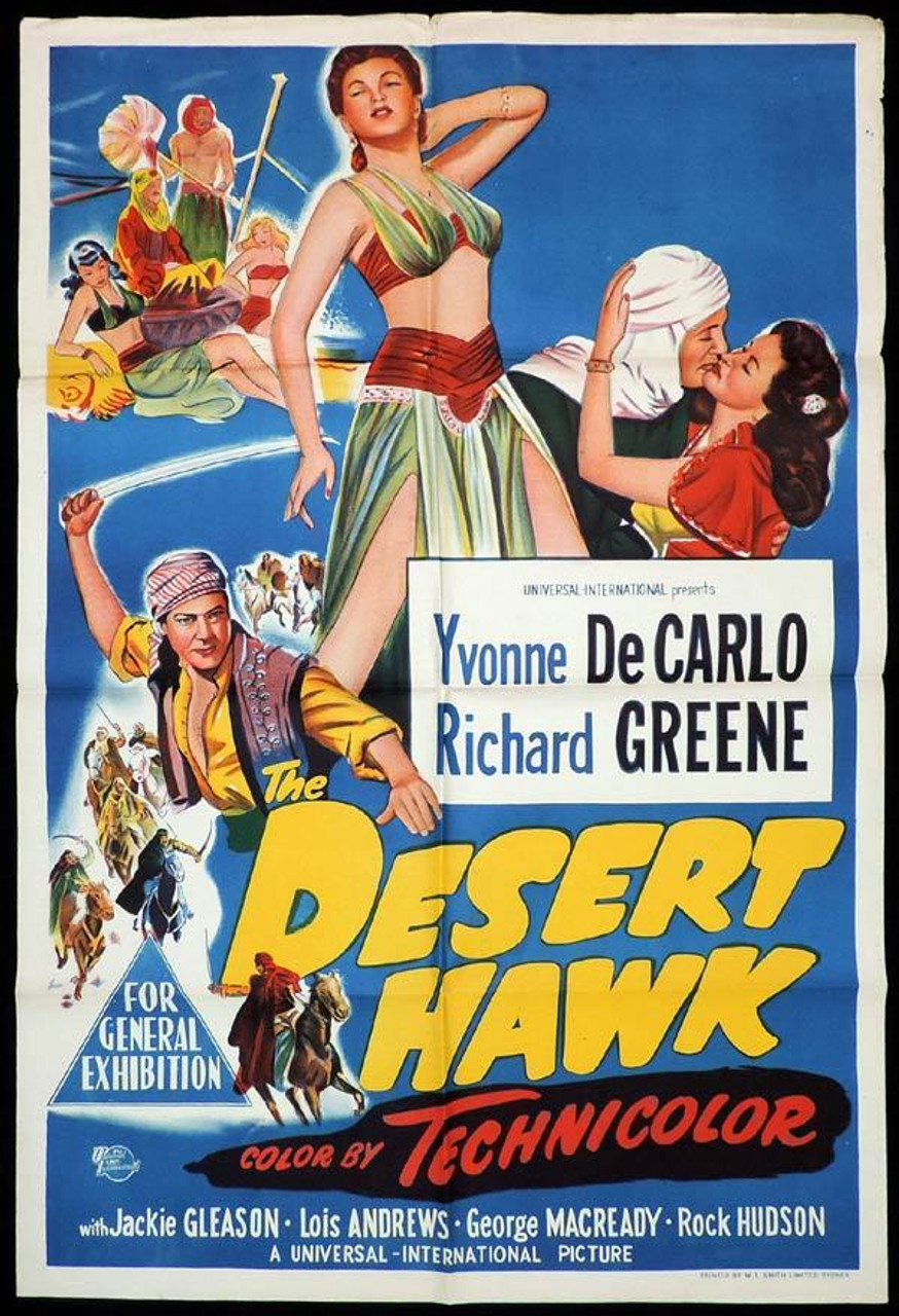 The Desert Hawk (1950) Yvonne De Carlo DVD The Desert Hawk (1950) Yvonne De Carlo DVD