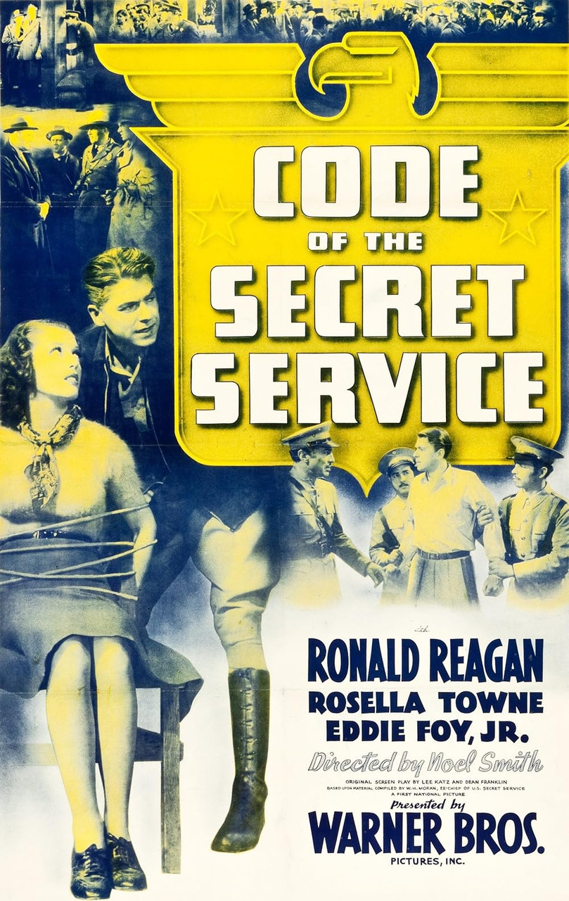 Code of the secret service 1939 ronald reagan colorized version dvd