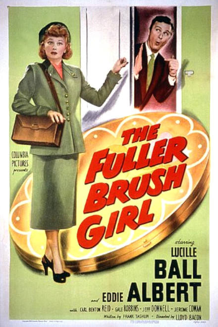 The Fuller Brush Girl (1950) - Lucille Ball  Colorized Version
