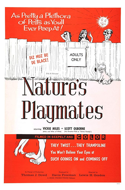 Nature´s Playmates (1962) - Herschell Gordon Lewis  DVD Nature´s Playmates (1962) - Herschell Gordon Lewis  DVD