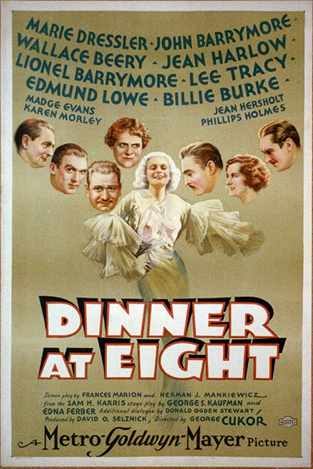 Dinner At Eight (1933) - Wallace Beery Colorized Version DVD