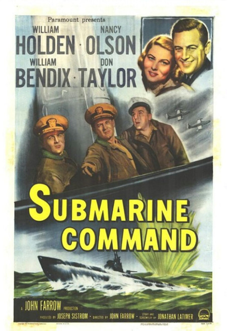 Submarine Command (1951) - William Holden  Colorized Version Submarine Command (1951) - William Holden  Colorized Version