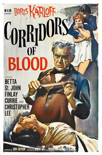Corridors Of Blood (1958) - Boris Karloff  Colorized Version