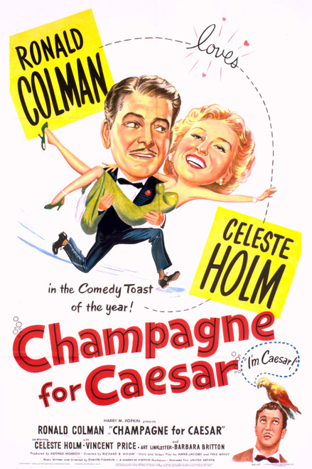 Champagne For Caesar (1950) - Ronald Colman Colorized Version DVD
