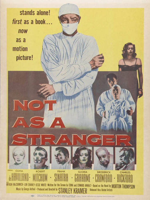 Not As A Stranger (1955) - Robert Mitchum Colorized Version DVD Not As A Stranger (1955) - Robert Mitchum Colorized Version DVD