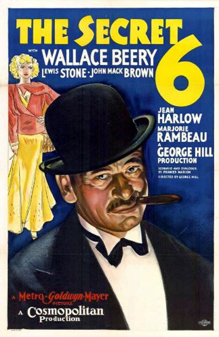 The Secret Six (1931) - Wallace Beery Colorized Version DVD