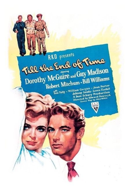Till The End Of Time (1946) - Robert Mitchum Colorized Version DVD