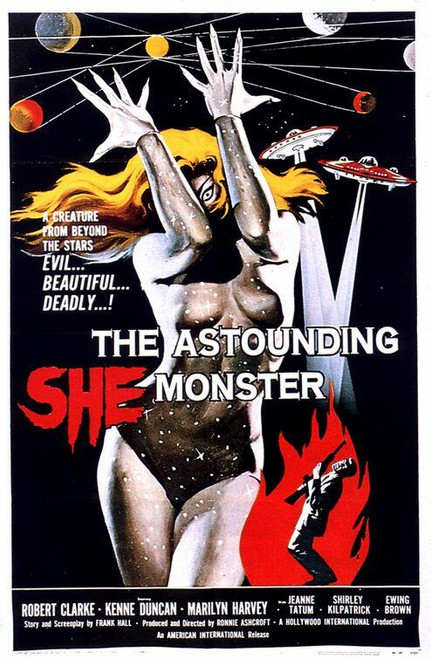 The Astounding She-Monster (1957) - Robert Clarke Colorized Version DVD The Astounding She-Monster (1957) - Robert Clarke Colorized Version DVD
