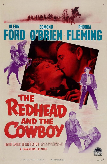 The Redhead And The Cowboy (1951) - Glenn Ford Colorized Version DVD The Redhead And The Cowboy (1951) - Glenn Ford Colorized Version DVD